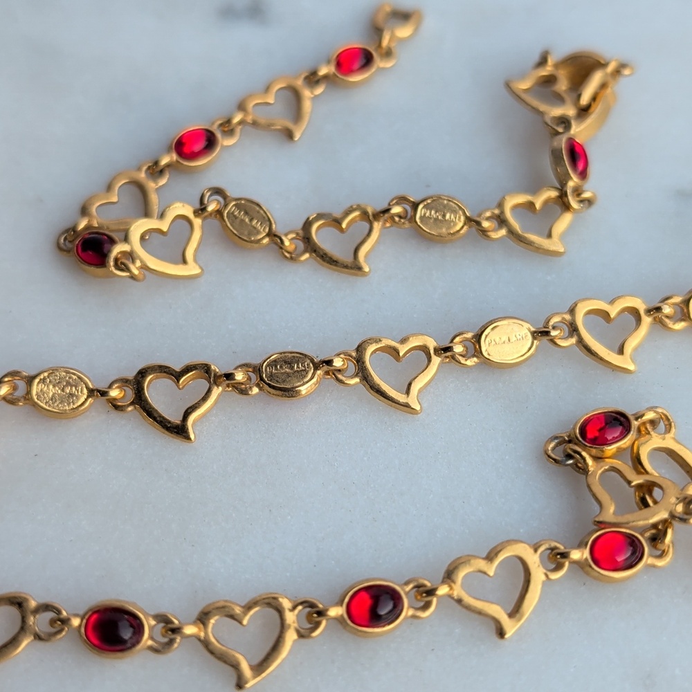 Vintage Park Lane Jewelry Set Necklace Bracelet Earrings - Picture 8 of 9